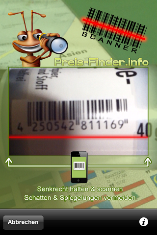 Screenshot Preis-Finder.info iPhone App 2